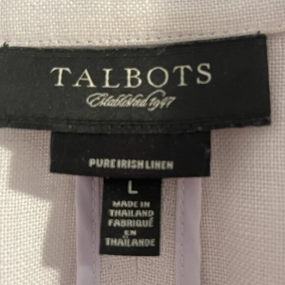 Pure Linen jacket - Pale lilac colour - Picture 4 of 6